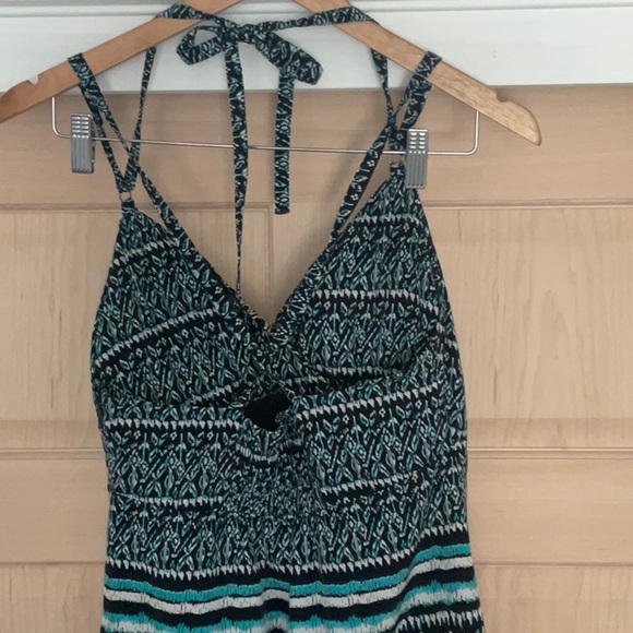 Athleta Marbella Blue-and-Yellow Dress, EUC - Picture 8 of 13